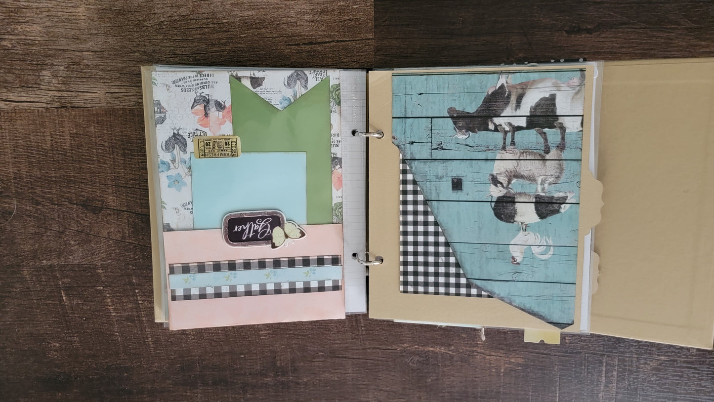 Rise and Shine fully assembled snap binder