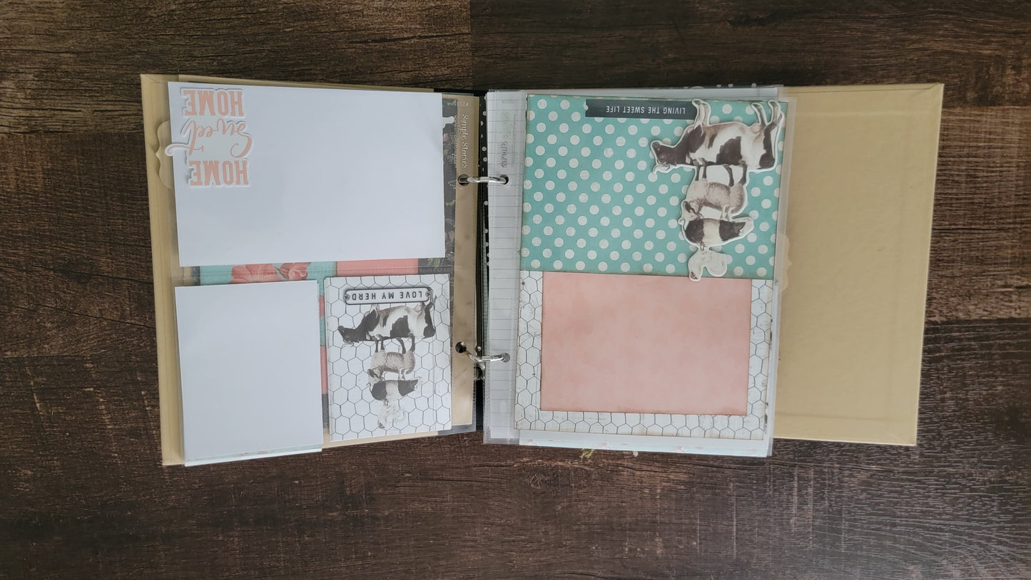 Rise and Shine fully assembled snap binder