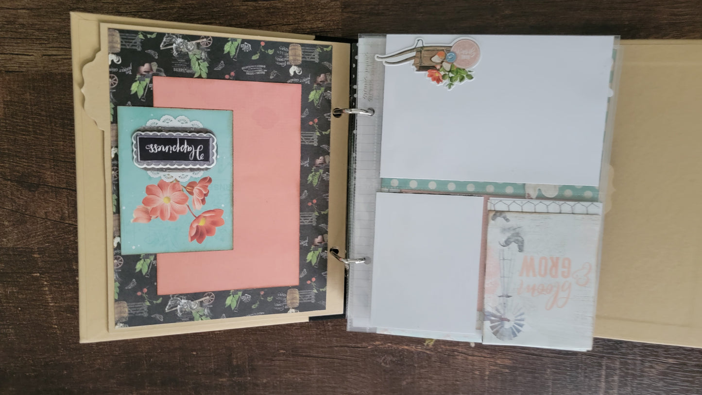 Rise and Shine fully assembled snap binder