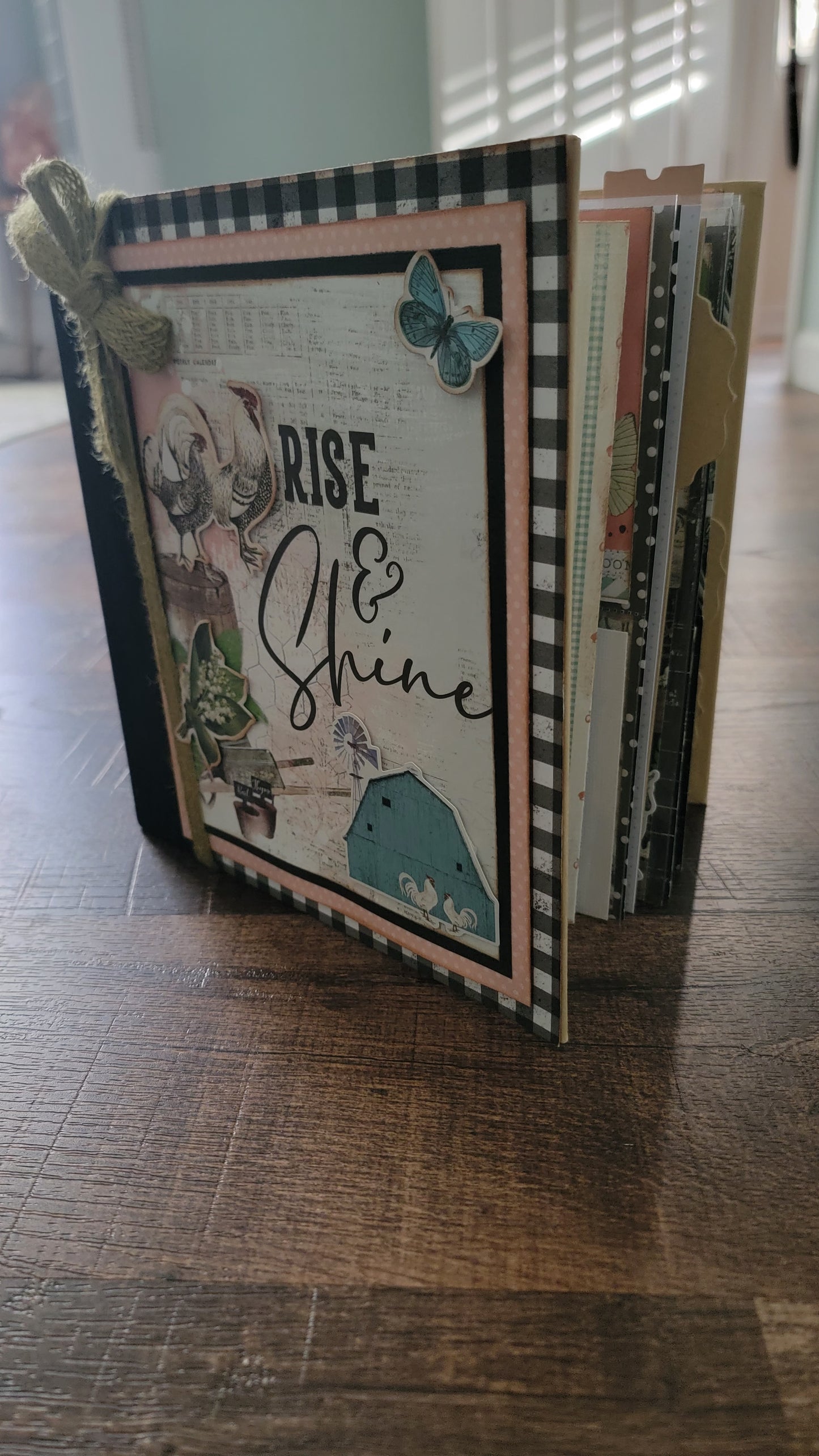 Rise and Shine fully assembled snap binder