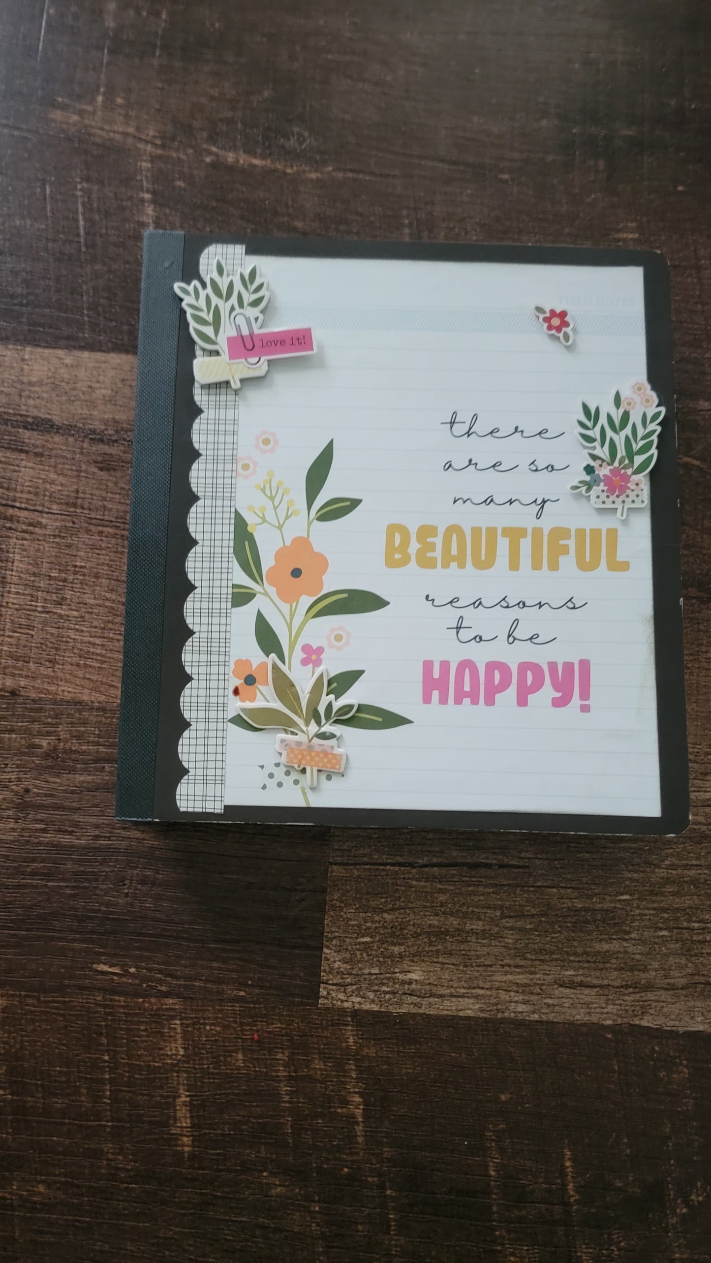 365 Beautiful Reasons to be Happy fully assembled flip book