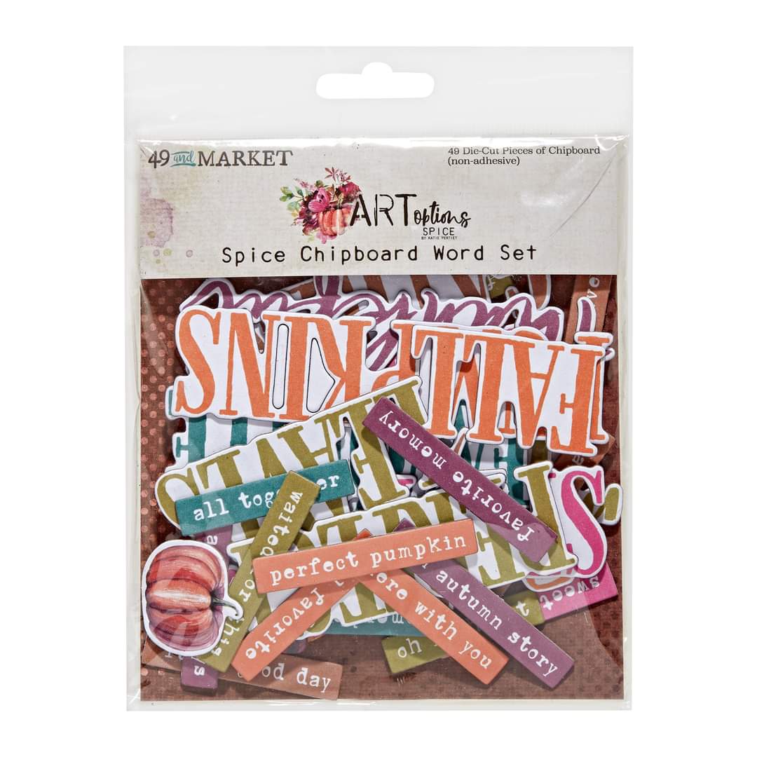 ARToptions Spice chipboard word set