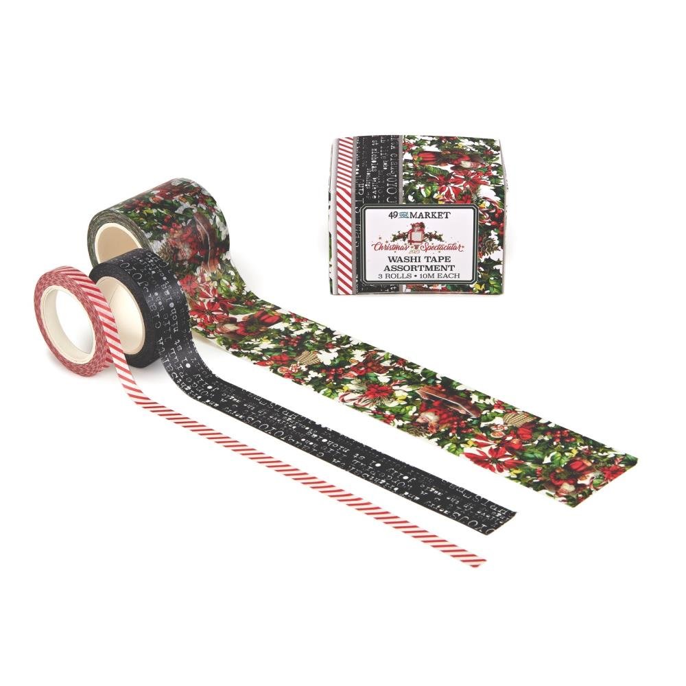 *PRE-ORDER* 49 & MARKET CHRISTMAS SPECTACULAR WASHI TAPE ASSORTMENT