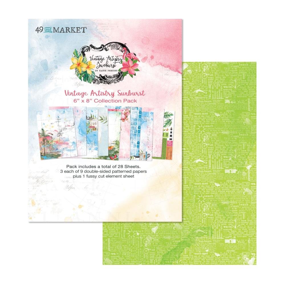 *PRE-ORDER* 49 & MARKET VINTAGE ARTISTRY SUNBURST 6" X 8" COLLECTION PACK