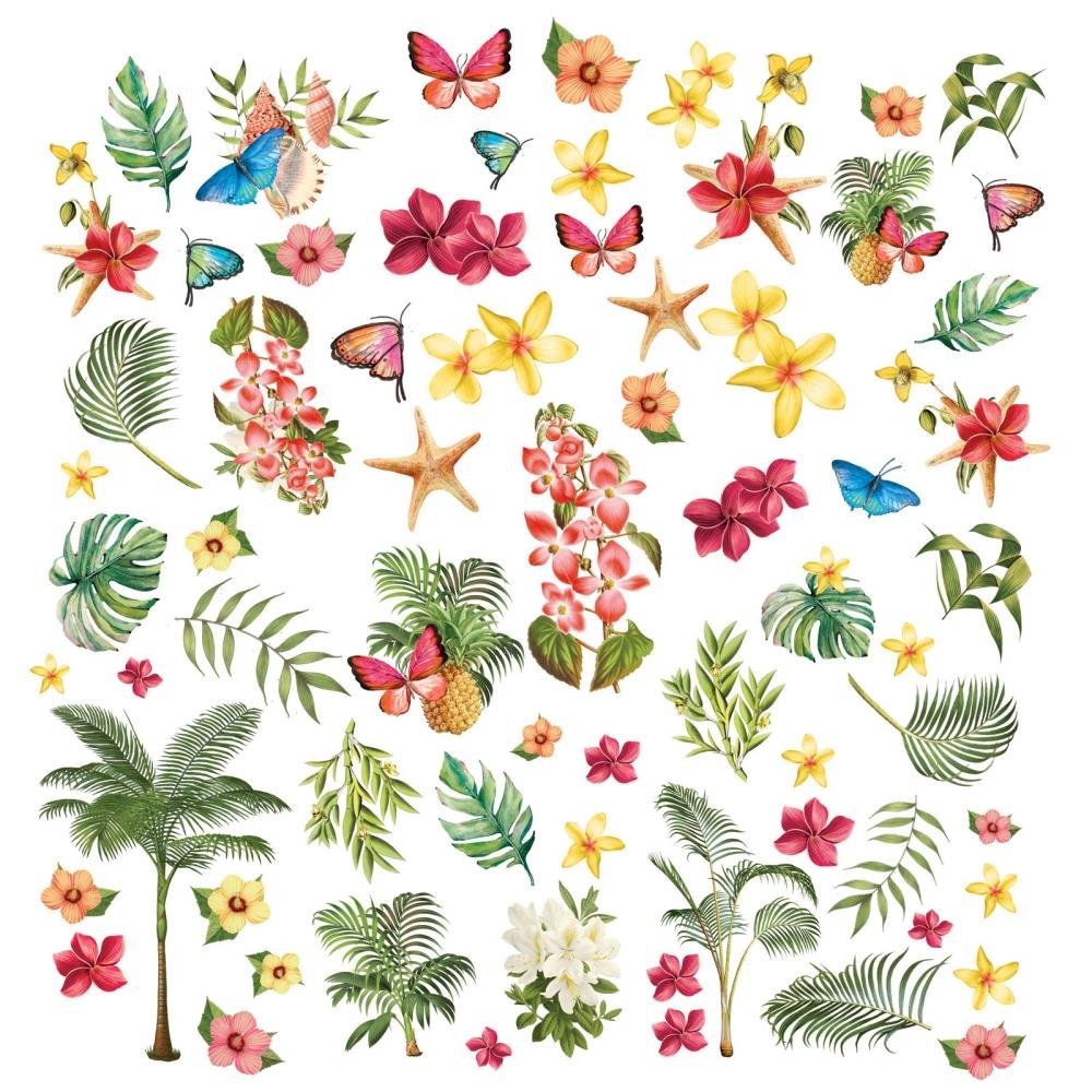*PRE-ORDER* 49 & MARKET VINTAGE ARTISTRY SUNBURST LASER CUTS TROPICAL FOLIAGE