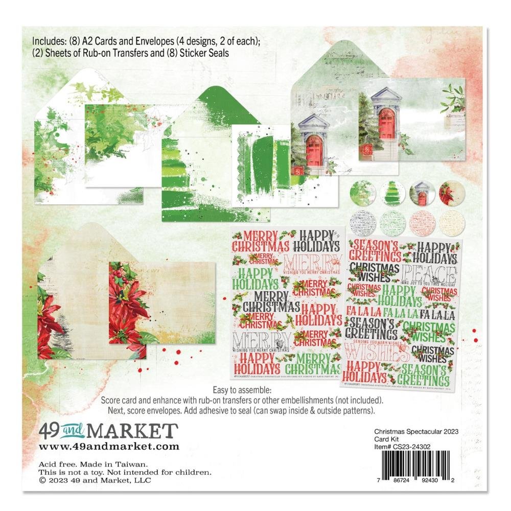 *PRE-ORDER* 49 & MARKET CHRISTMAS SPECTACULAR CARD KIT