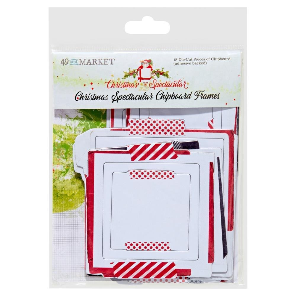 *PRE-ORDER* 49 & MARKET CHRISTMAS SPECTACULAR CHIPBOARD FRAMES