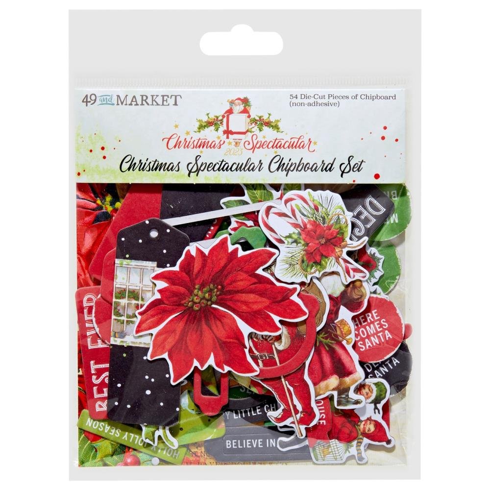 *PRE-ORDER* 49 & MARKET CHRISTMAS SPECTACULAR CHIPBOARD SET
