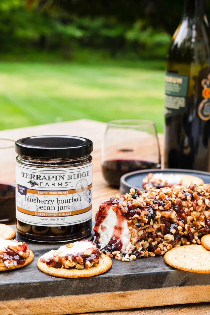 Blueberry Bourbon Pecan Jam