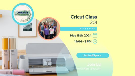 Cricut class 201 5/18