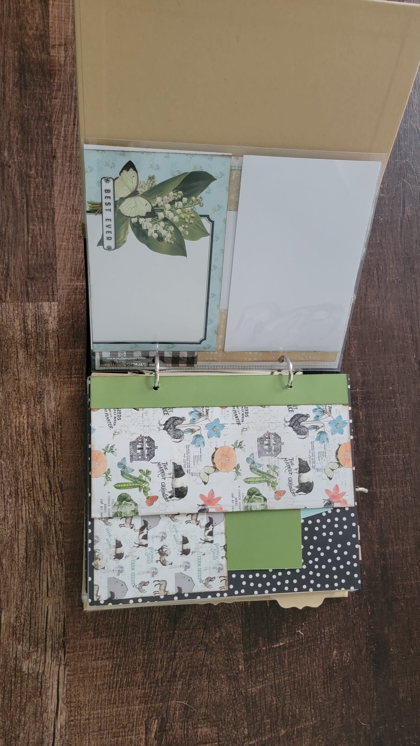 Rise and Shine fully assembled snap binder