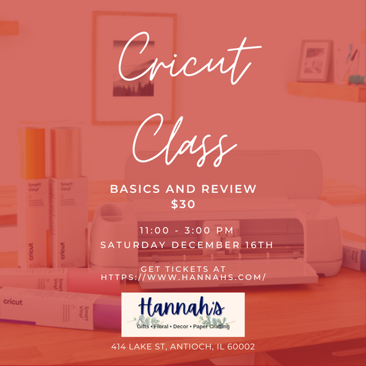 Cricut class basic and review