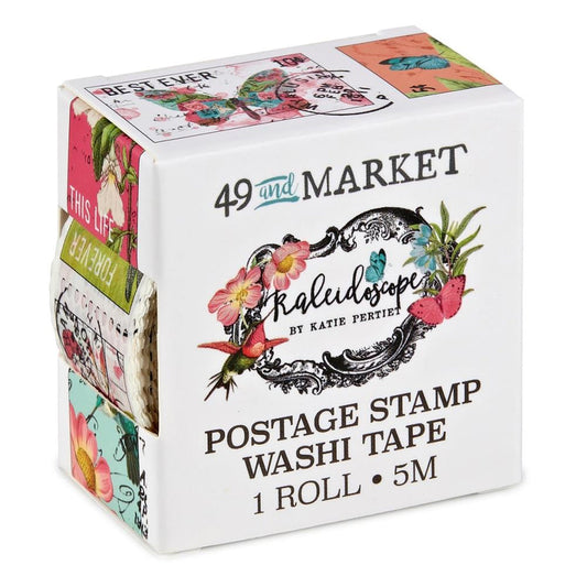 Kaleidoscope postage washi tape