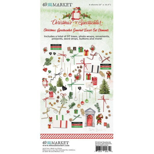 *PRE-ORDER* 49 & MARKET CHRISTMAS SPECTACULAR LASER CUT OUTS ELEMENTS