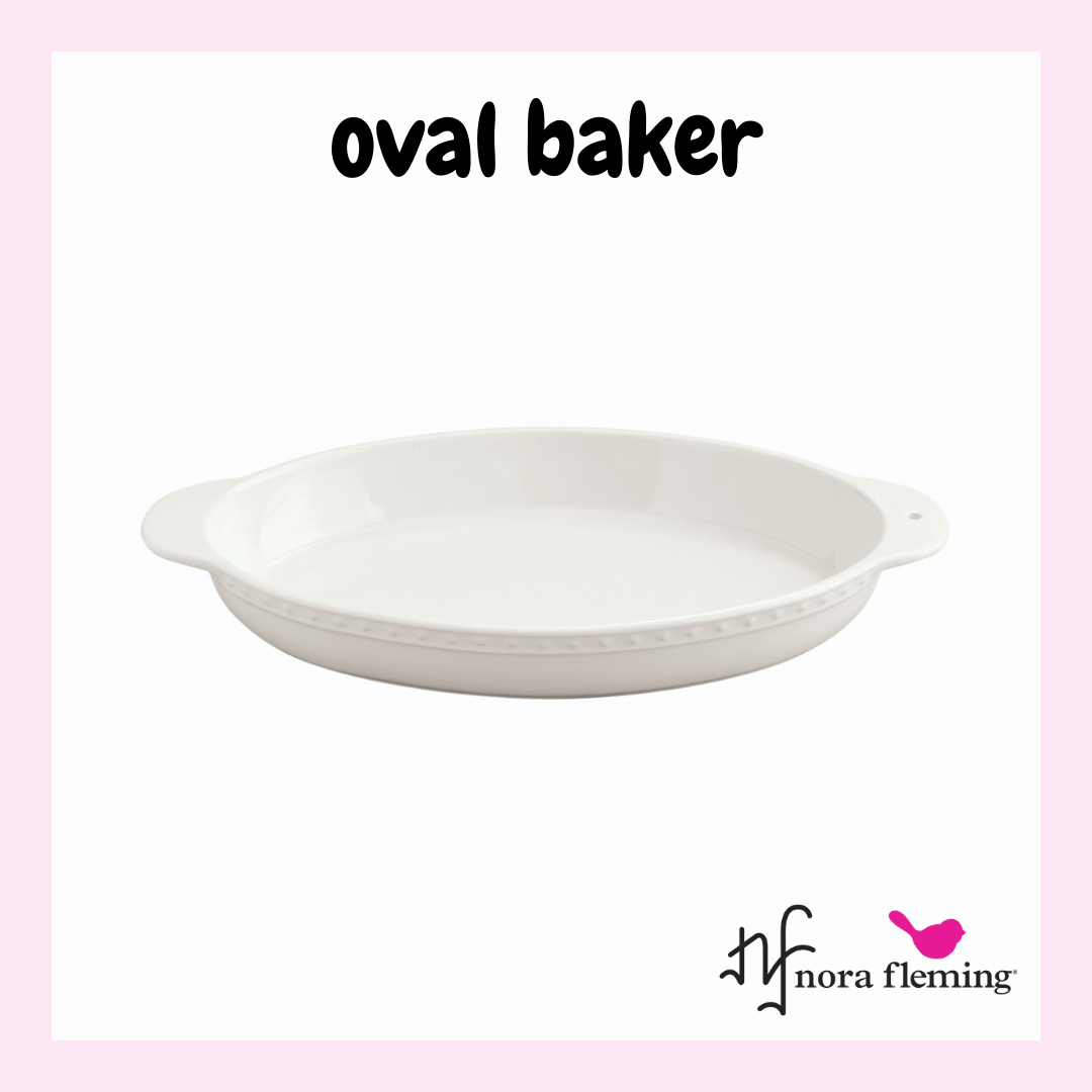 Nora Fleming Oval Baker